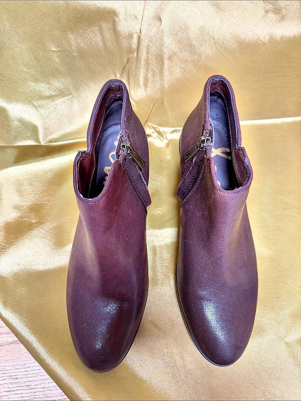 Demonia Purple Ankle Boots